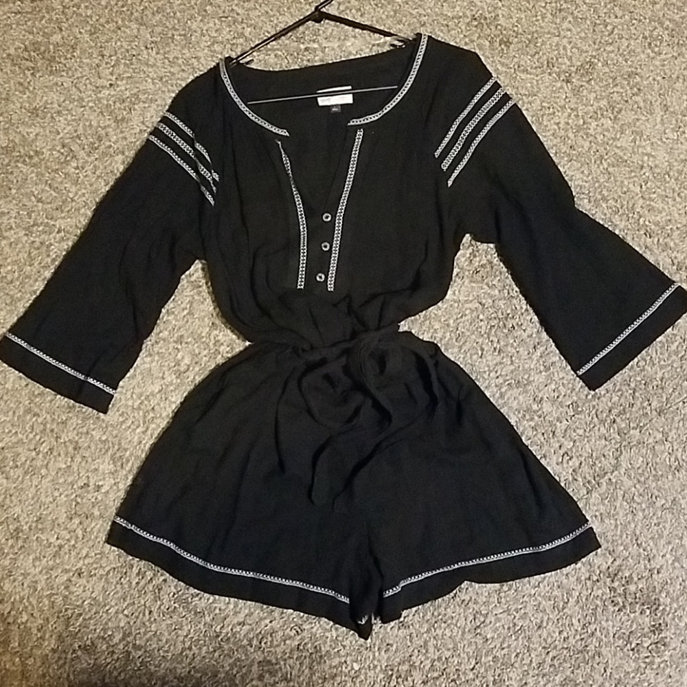 3/4 sleeve romper